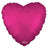 Convergram Mylar & Foil Matte Hot Pink Star 18″ Balloon