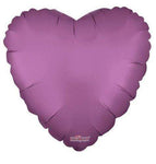 Convergram Mylar & Foil Matte Lilac Heart 18″ Balloon