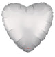 Matte Silver Heart 18″ Balloon