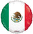 Convergram Mylar & Foil Mexican Flag 18″ Balloon