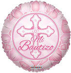 Globo Mi Bautizo Rosa 18″