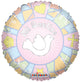 Mi Bautizo Vitral Rosa (requiere termosellado) Globo 9″