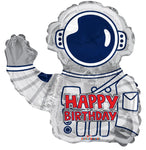 Convergram Mylar & Foil Mini Shape Astronaut 12″ Balloon