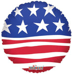 Convergram Mylar & Foil Modern Stars & Stripes 18″ Balloon