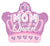 Convergram Mylar & Foil Mom You Are My Queen 18″ Balloon