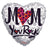 Convergram Mylar & Foil Mom You Rock 18″ Balloon