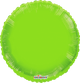 Neon Green Circle Gellibean 18″ Balloon