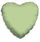 Olive Green Heart 18″ Balloon