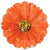 Convergram Mylar & Foil Orange Rhinestone Daisy Flower 18″ Balloon