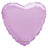 Convergram Mylar & Foil Pastel Lavender Macaroon Heart 18″ Balloon