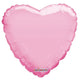 Globo Rosa Pastel Macaron Corazón 18″