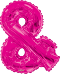 Pink Ampersand 34″ Balloon