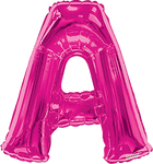 Convergram Mylar & Foil Pink Letter A 34″ Balloon