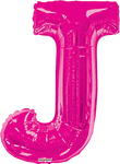 Pink Letter J 34″ Balloon