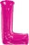 Convergram Mylar & Foil Pink Letter L 34″ Balloon