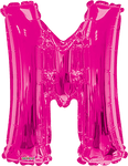 Convergram Mylar & Foil Pink Letter M 34″ Balloon