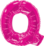 Convergram Mylar & Foil Pink Letter Q 34″ Balloon