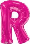Convergram Mylar & Foil Pink Letter R 34″ Balloon