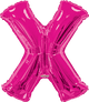 Pink Letter X 34″ Balloon