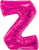Convergram Mylar & Foil Pink Letter Z 34″ Balloon