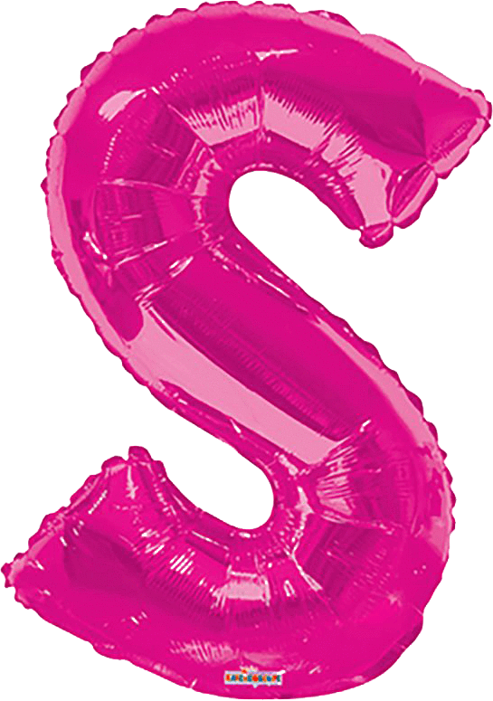Pink online letter balloons