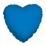 Convergram Mylar & Foil Royal Blue Heart 18″ Balloon