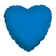 Globo Azul Real Corazón 18″