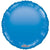 Convergram Mylar & Foil Royal Blue Round 18″ Gellibean Balloon