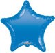 Globo Gellibean Royal Blue Star 18″