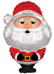 Convergram Mylar & Foil Santa Claus Christmas 36″ Balloon