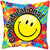 Smiley Felicidades Globo Gellibean 18″