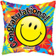 Smiley Congratulations 18″Gellibean Balloon