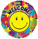 Smiley Welcome! 🙂 18" Balloon