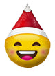 Smiley Con Gorro Navideño Globo 18″