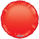 Solid Red Round Gelli Bean 18″ Balloon