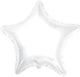 Solid Star White 9″ Balloon (requires heat-sealing)