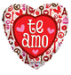 Te Amo Heart Trendy 18″ Balloon