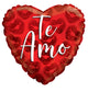 Te Amo Red Kisses 18″ Balloon