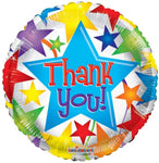 Convergram Mylar & Foil Thank You Stars