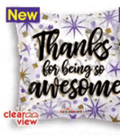 Convergram Mylar & Foil Thanks For Being Awesome 18″ Balloon
