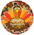 Convergram Mylar & Foil Thanksgiving Turkey 18″ Balloon