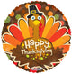Thanksgiving Turkey 18″ Balloon