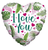 Convergram Mylar & Foil Tropical Love 18″ Balloon