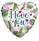 Tropical I Love You 18″ Balloon