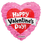 Convergram Mylar & Foil Valentine’s Heart With Banner & Arrows