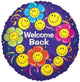 Welcome Back Smileys 18″ Balloon
