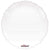 Convergram Mylar & Foil White Round 18″ Gellibean Balloon