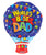 Convergram Mylar & Foil World's Best Dad Hot Air Balloon 18″ Balloon