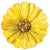 Convergram Mylar & Foil Yellow 18″ Rhinestone Daisy
