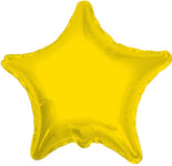 Yellow Star 18″ Balloon